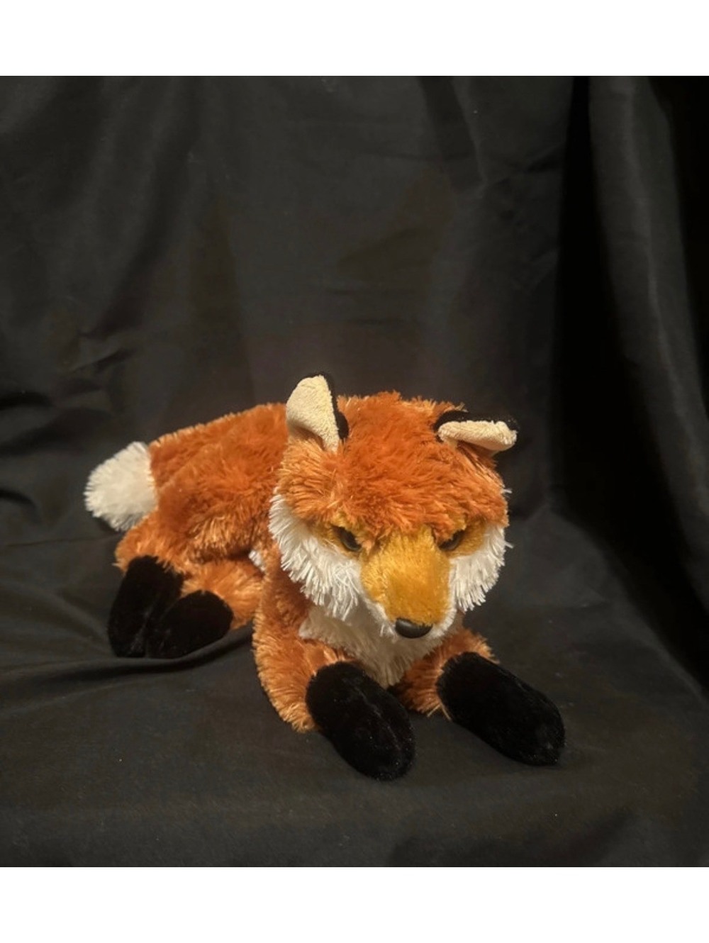 T-2377 Aurora World Flint the Fox Plush 16” Red Brown White Stuffed Animal